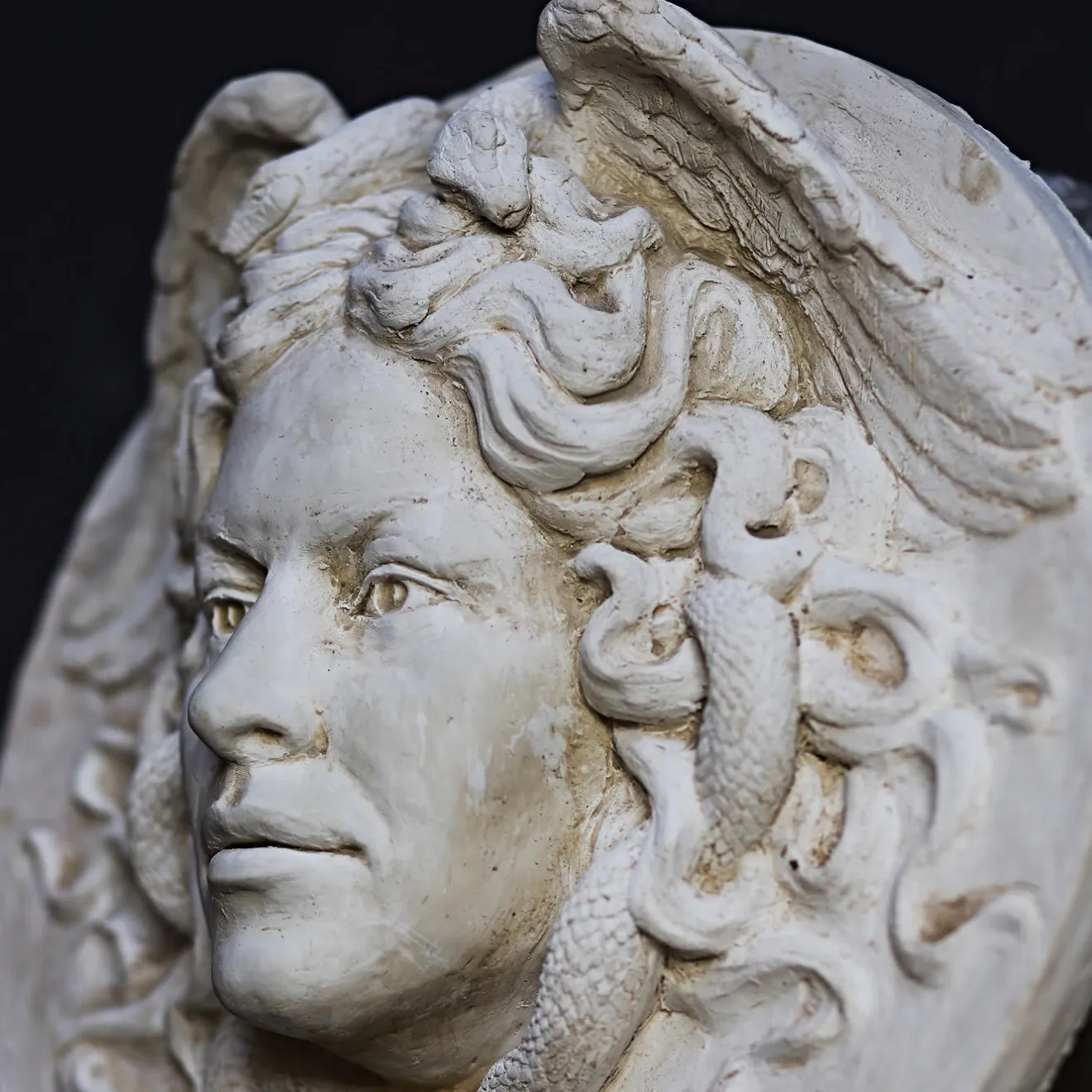 Galleria Romanelli Medusa a basso rilievo di Romanelli