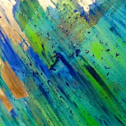 Elisabetta Milan Meteorite Pittura acrilica