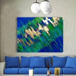 Elisabetta Milan Meteorite Pittura acrilica