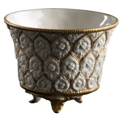 Cattin Porcellane Miele Piccolo Cachepot