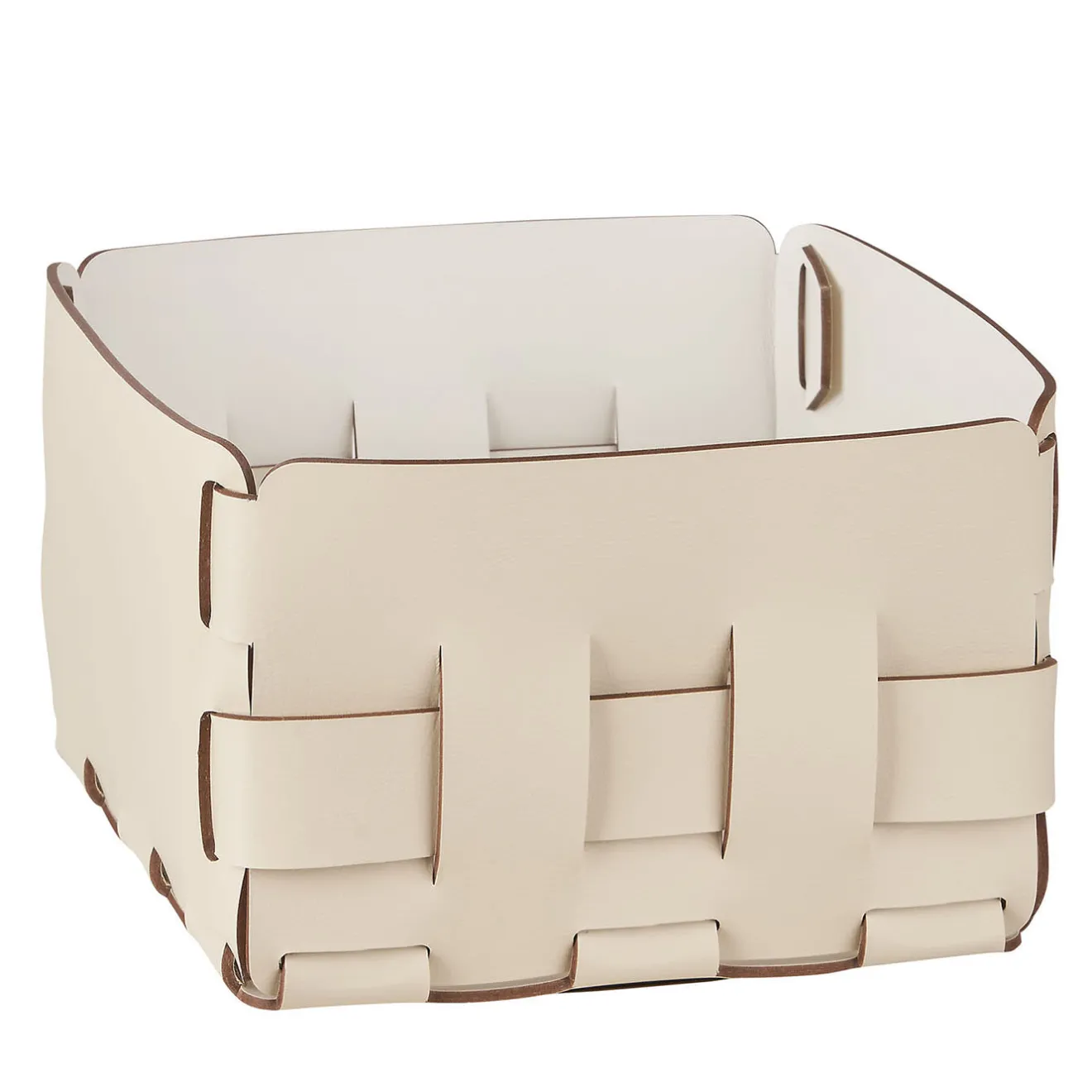 ADJ Style Mini Bottega Panna Cotta/Cestino bianco di Ekaterina Borovkova