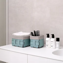 ADJ Style Mini cestino Bottega Sky Blue/Eucalyptus di Ekaterina Borovkova