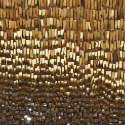 CaCO3 Studio Movimento N254 Pannello Decorativo In Vetro Oro