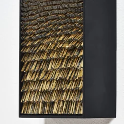 CaCO3 Studio Movimento N256 Pannello Decorativo In Vetro Oro