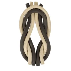Alice Del Ferraro Nodo Murale, decorazione murale beige e marrone
