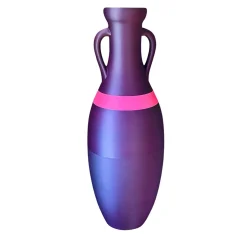 Pop Pot Nuova anfora gigante Giulio Cesare viola e fucsia per esterni
