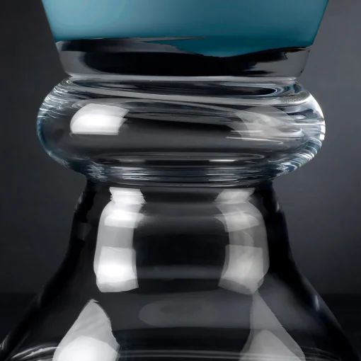 VGnewtrend Nuovo romantico vaso blu