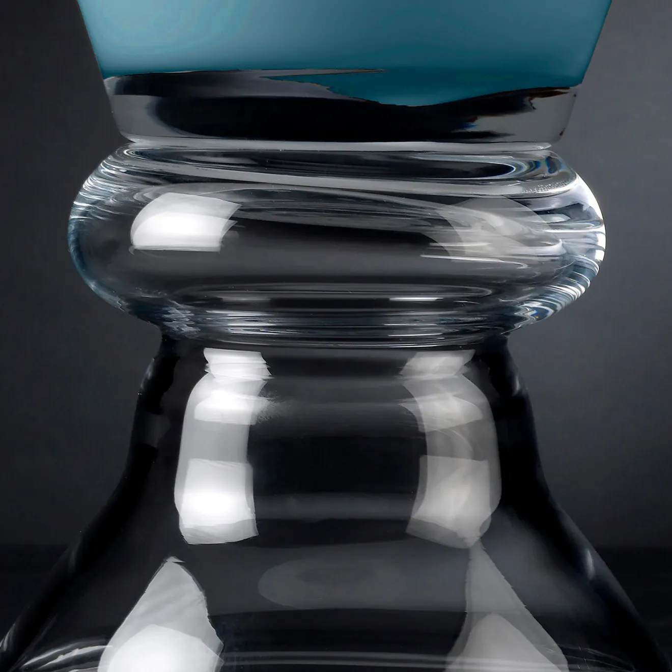 VGnewtrend Nuovo romantico vaso blu