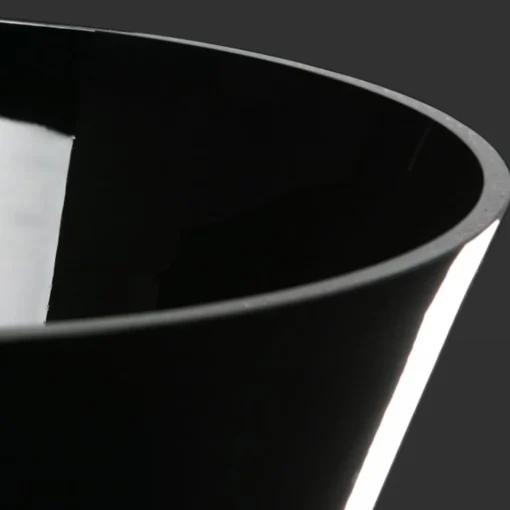 VGnewtrend Nuovo vaso nero romantico
