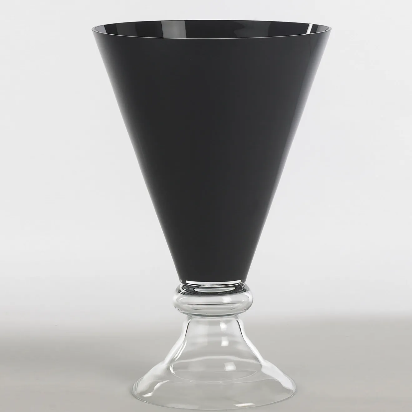 VGnewtrend Nuovo vaso nero romantico