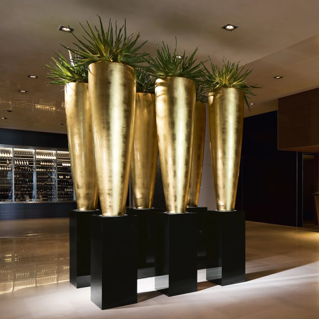 VGnewtrend Obice - Vaso grande d'oro