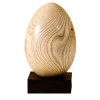 Emanuele Pantanella Design Oggetto Decorativo in Legno a Edizione Limitata Uovo n.9
