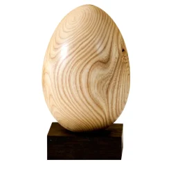 Emanuele Pantanella Design Oggetto Decorativo in Legno a Edizione Limitata Uovo n.9