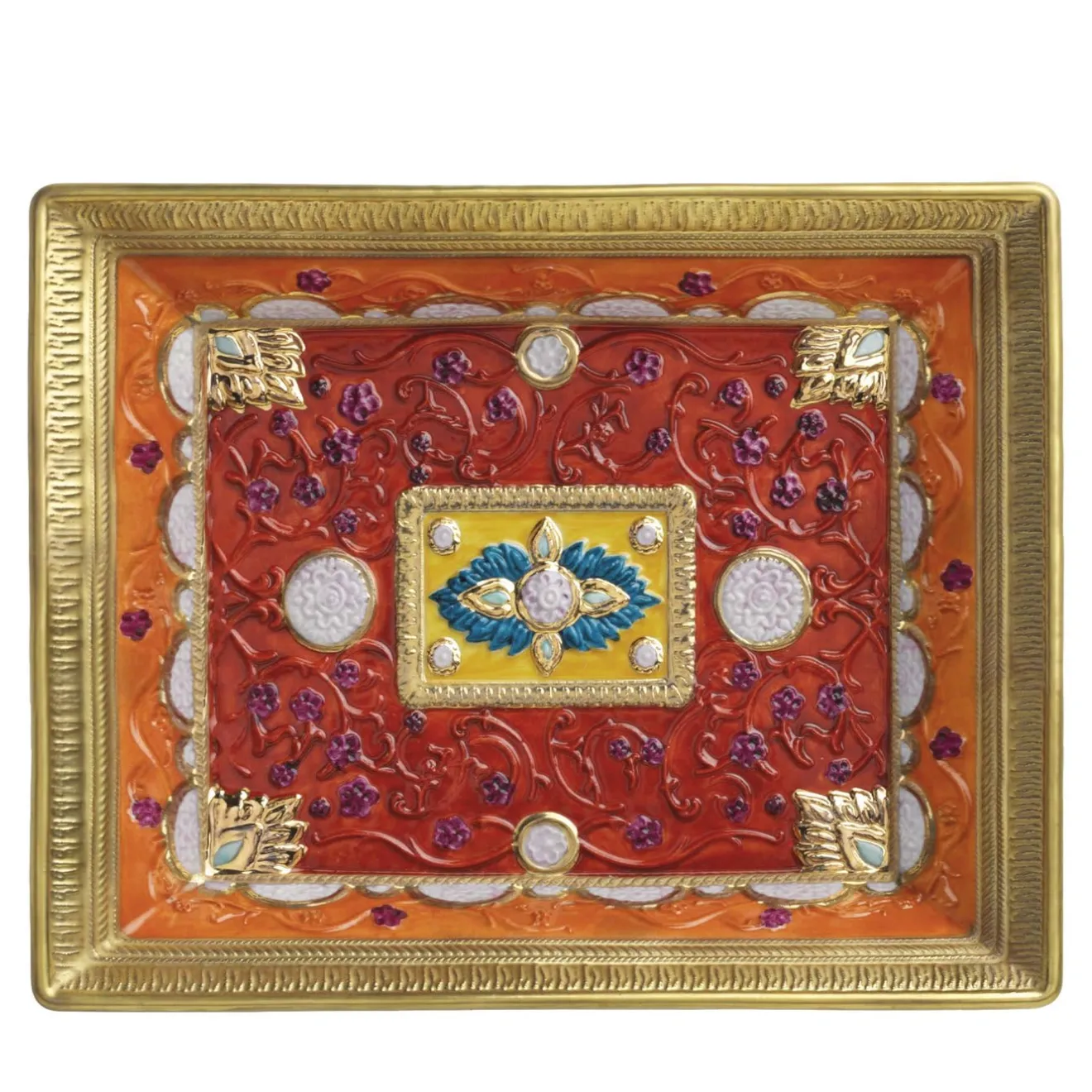 Villari Oriente Rosso Arancione Oro Vide Poche
