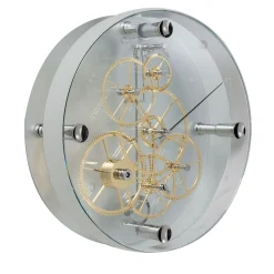 Teckell Orologio Takto Presto 02 in Acciaio e Vetro Bianco