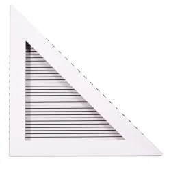 Chendù ORU Collection Decorazione murale essenziale a triangolo in bianco e nero
