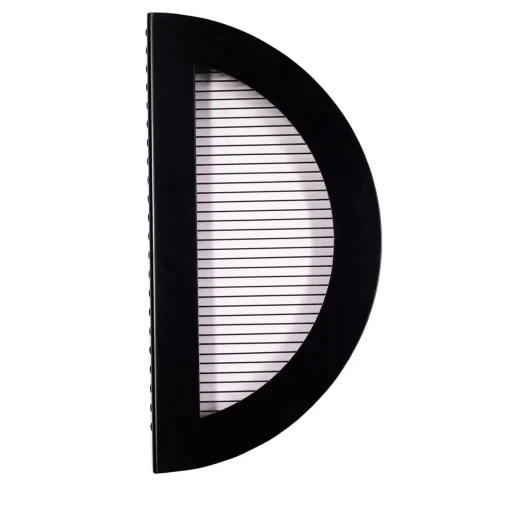 Chendù ORU Collection Essential Total Black Half Circle Decor da parete