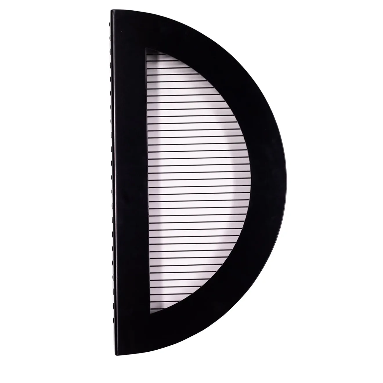 Chendù ORU Collection Essential Total Black Half Circle Decor da parete