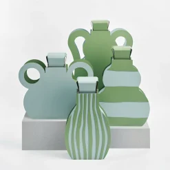 ADJ Style Otto 3.2 Vaso decorativo in eucalipto e cielo blu