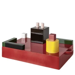 Mutina Paesaggi Scultura rettangolare policroma di Nathalie Du Pasquier