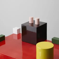 Mutina Paesaggi Scultura rettangolare policroma di Nathalie Du Pasquier