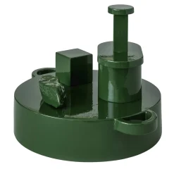 Mutina Paesaggi Scultura Rotonda verde di Nathalie Du Pasquier