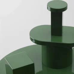 Mutina Paesaggi Scultura Rotonda verde di Nathalie Du Pasquier