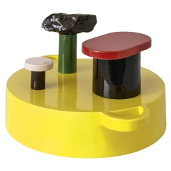 Mutina Paesaggi Scultura rotonda policroma di Nathalie Du Pasquier