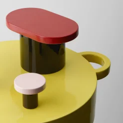 Mutina Paesaggi Scultura rotonda policroma di Nathalie Du Pasquier