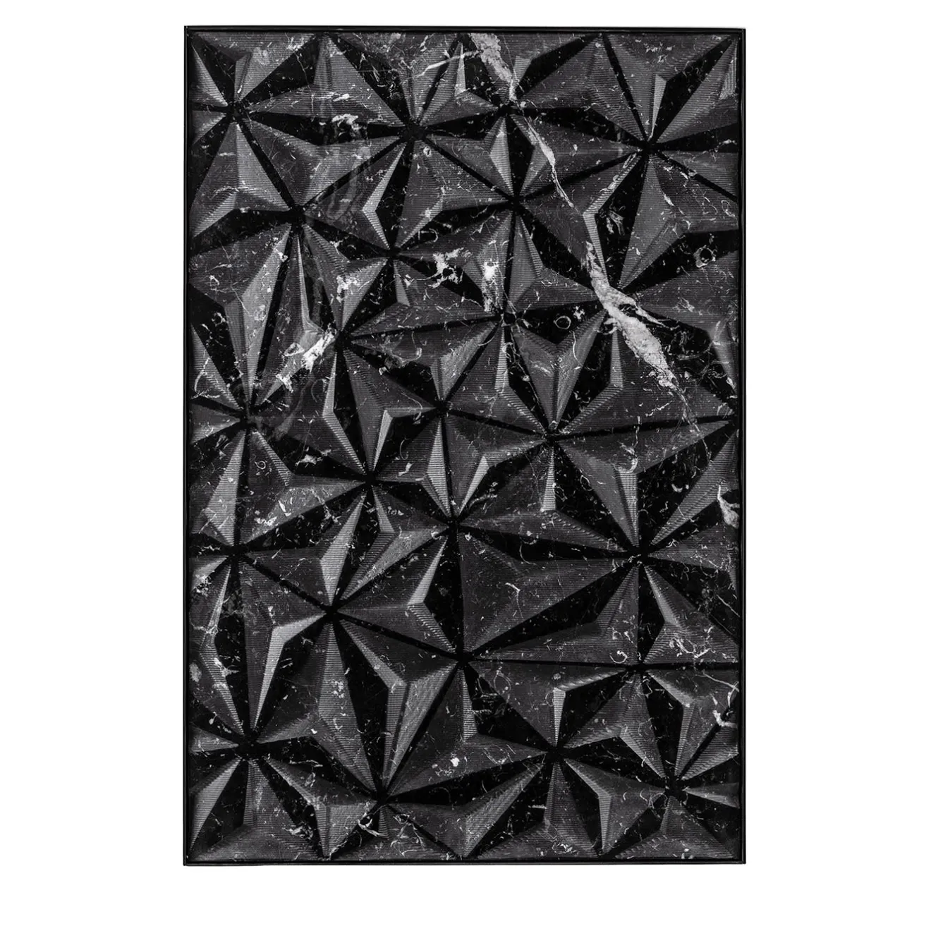 Lithea Pannelli decorativi in marmo Marquinia nero Origami