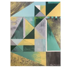 Meccani Design Pannello da parete Geometrie Tre di Mascia Meccani 2019