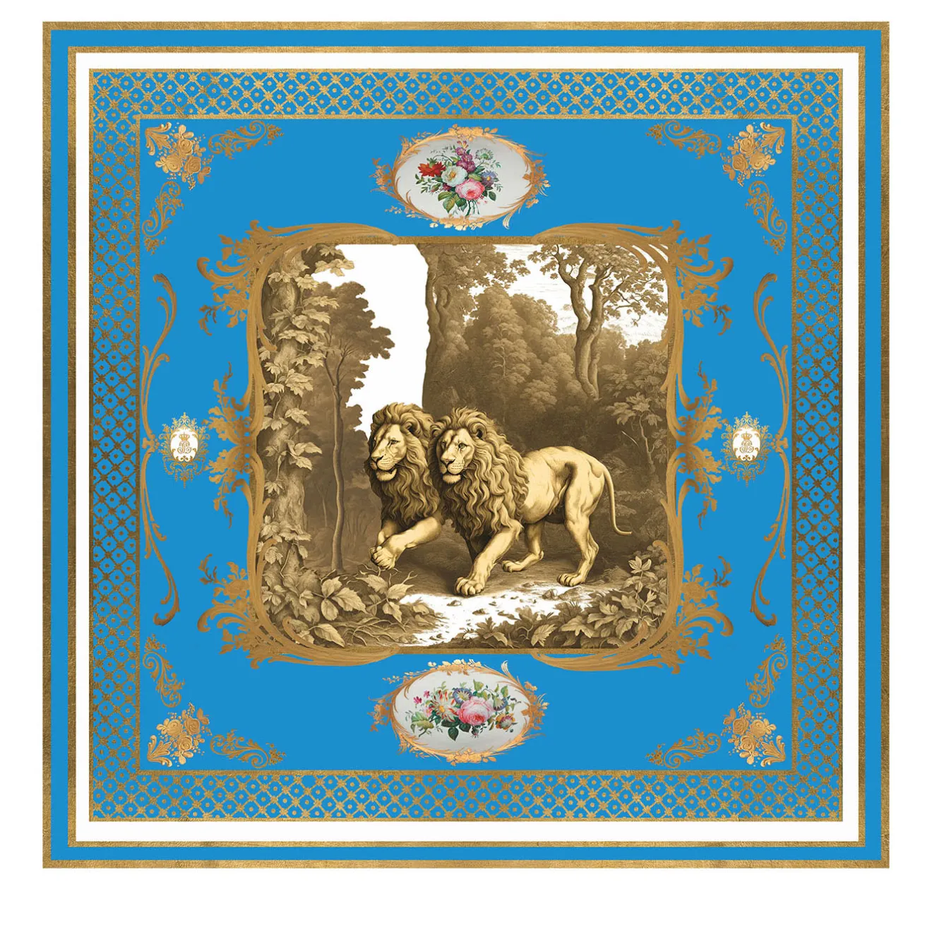Officinarkitettura Pannello da parete Quarta Figura Classic Gold