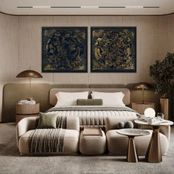 Officinarkitettura Pannello decorativo Australe Southern Sky Gold