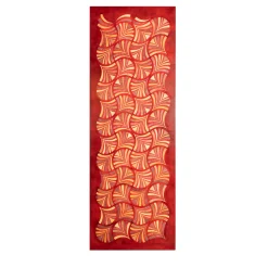 Artèpura Pannello Decorativo Dynasty Flutter in Pelle Rossa