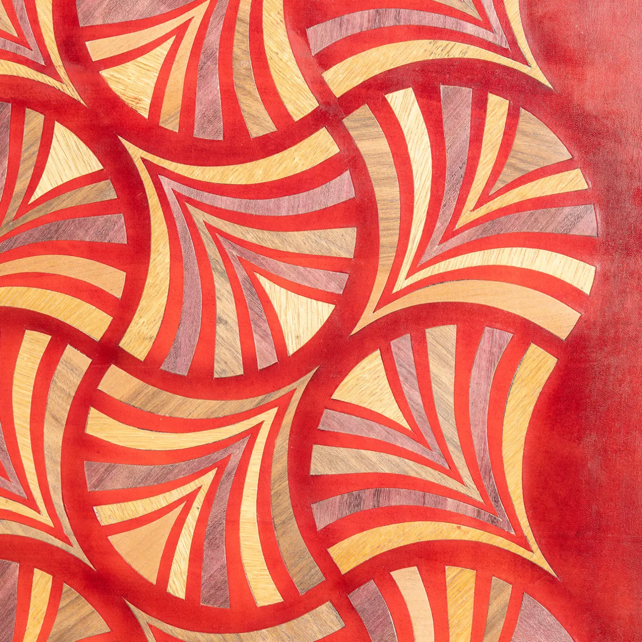 Artèpura Pannello Decorativo Dynasty Flutter in Pelle Rossa