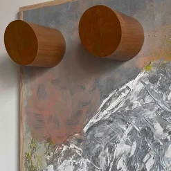 Meccani Design Pannello decorativo e appendiabiti a parete Tempesta di Mascia Meccani