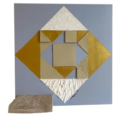 Meccani Design Pannello decorativo e mensola Ziggurat di Mascia Meccani