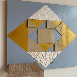 Meccani Design Pannello decorativo e mensola Ziggurat di Mascia Meccani