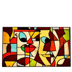 VéVé Glass Pannello decorativo Faces
