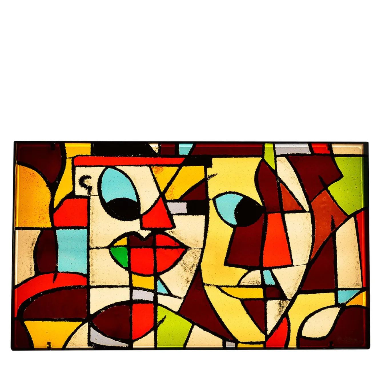 VéVé Glass Pannello decorativo Faces
