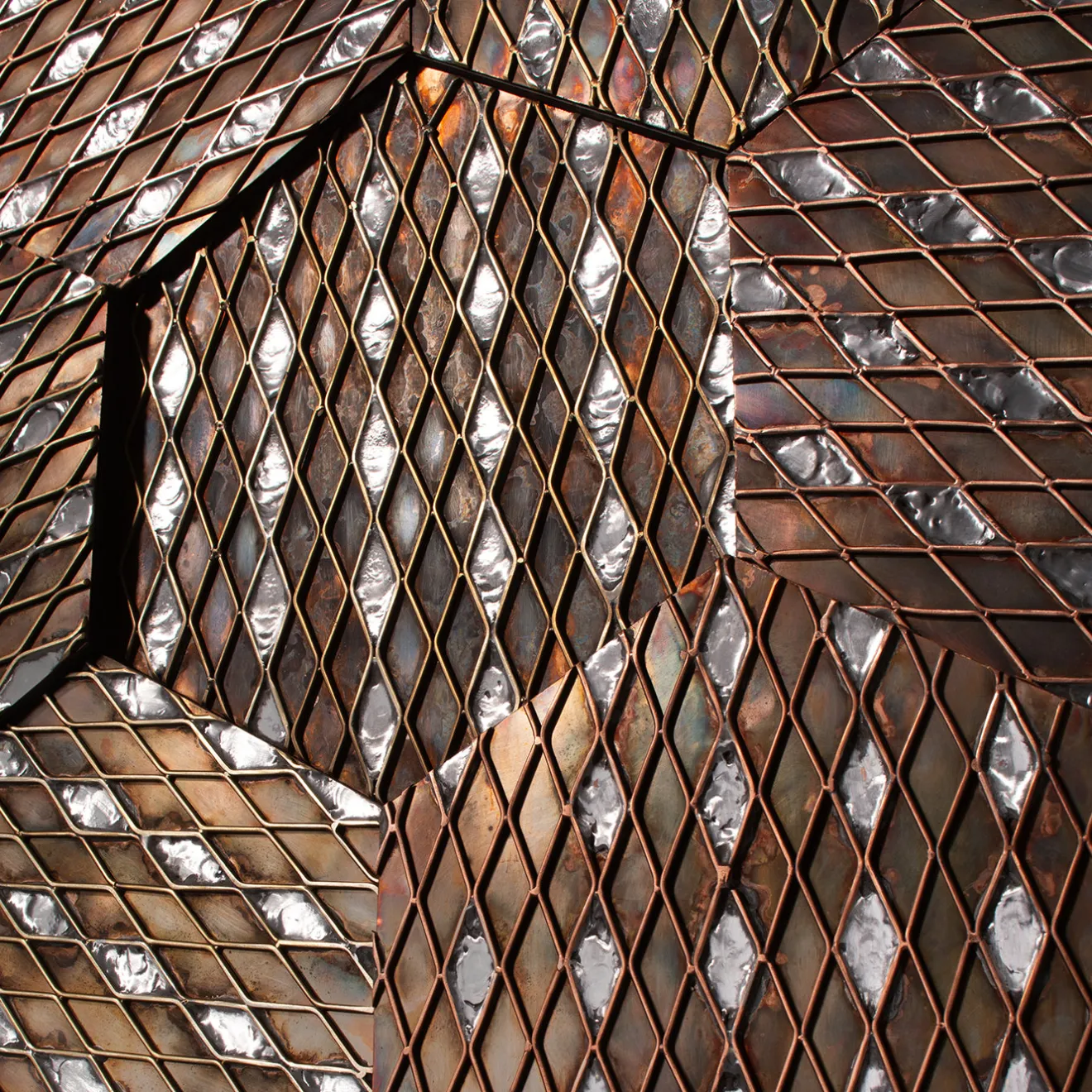 De Castelli Pannello Decorativo Filigrana in Rame di R&D