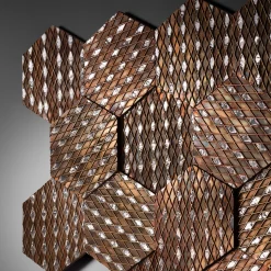 De Castelli Pannello Decorativo Filigrana in Rame di R&D