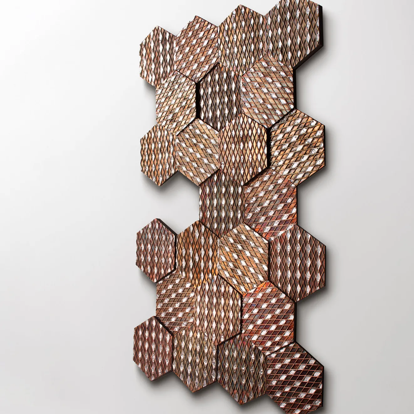 De Castelli Pannello Decorativo Filigrana in Rame di R&D