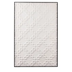 Lithea Pannello decorativo in pietra Fenice bianca Makramè