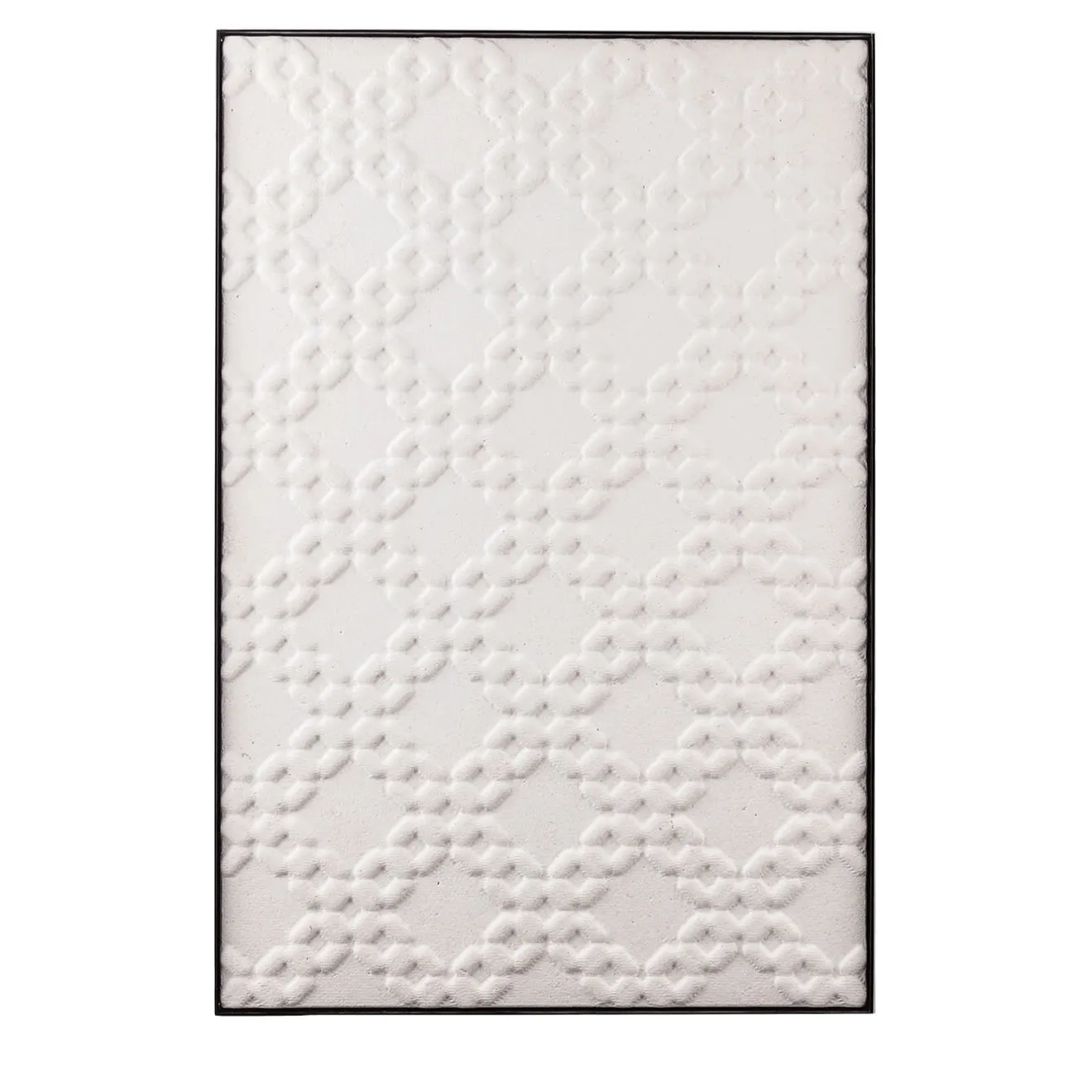 Lithea Pannello decorativo in pietra Fenice bianca Makramè