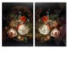 VGnewtrend Pannello decorativo in vetro Fancy Bouquet #1