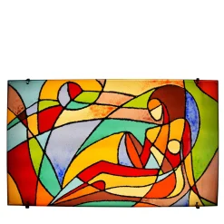 VéVé Glass Pannello decorativo in vetro di Murano policromo Serenity Wall Art