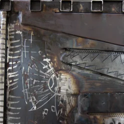 Idee del Fabbro Pannello decorativo Le Sette Meraviglie N.8 di Lorenzo Quadalti