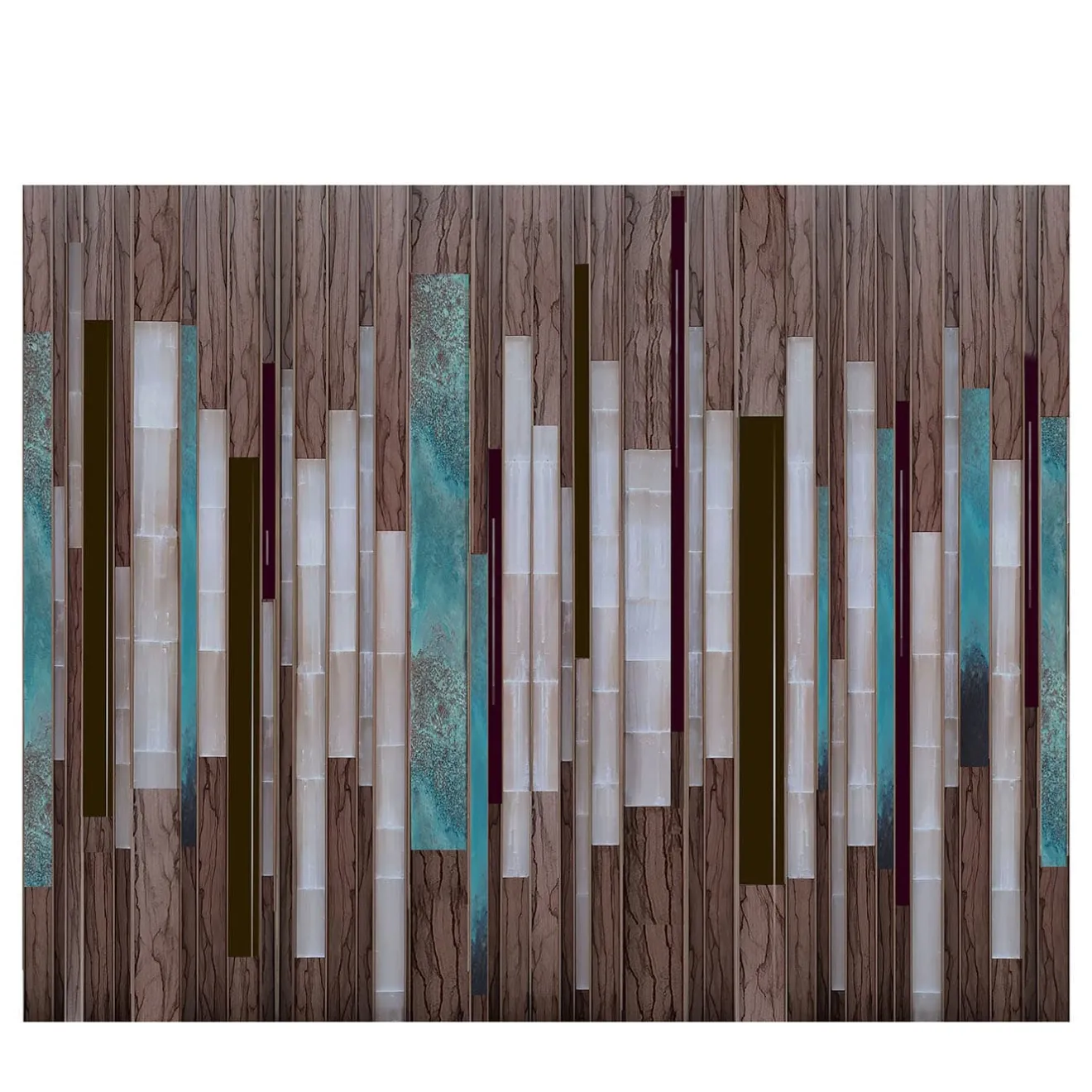 Cesare Ferrari Atelier Pannello Decorativo Northern Light Policromo