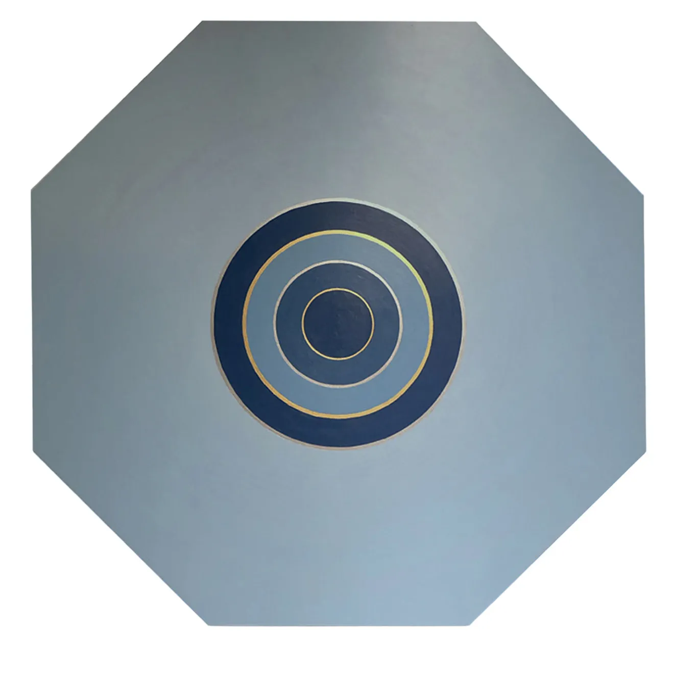 Elona Izrailova Pannello Decorativo Ottagonale Gratitude Azzurro Chiaro